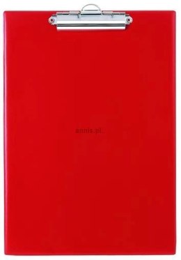 Deska z klipem (podkład do pisania) A4 czerwona [mm:] 230x320 Biurfol (KH-01-04)