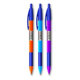 Długopis Penmate FLEXI Clkic&Grip niebieski 1,0mm (TT7985)