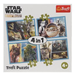 Puzzle Trefl Mandalorian 4w1 4w1 el. (34377)