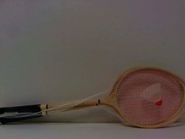 Rakieta do badmintona Dromader drewniana (130-02631)