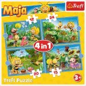 Puzzle Trefl Pszczółka Maja 4w1 el. (34356)