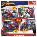Puzzle Trefl Spider Man 4w1 el. (34384)