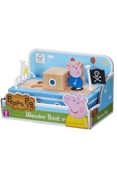 Figurka Tm Toys Peppa Pig Drewniana łódka (PEP07209)