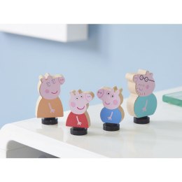 Figurka Tm Toys Peppa Pig drewniany 4 pack (PEP07207)