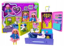 Lalka Barbie Extra Moda mini + zwierzątka (HDY91)