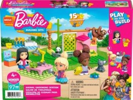 Klocki plastikowe Mega Bloks Barbie salon dla zwierząt (GYH09)