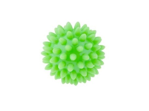 Piłka do masażu rehabilitacyjna 5,4cm zielona guma Tullo (415)