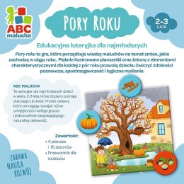 Gra edukacyjna Trefl Pory Roku z Serii ABC Malucha Pory roku (01941)