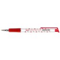 Długopis Toma czerwony gwiazdki czerwony 1,0mm (TO-069)