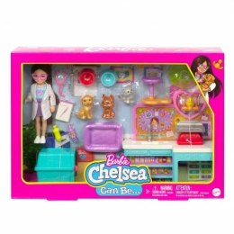 Lalka Barbie Chelsea weterynarz [mm:] 670 (HGT12)