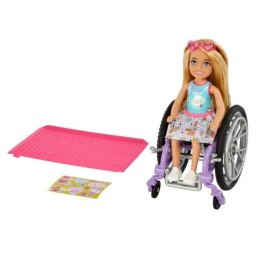 Lalka Barbie Chelsea na wózku, blond (HGP12)