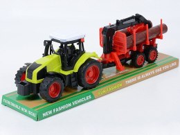 Traktor z maszyną, na napęd, 38cm Adar (567313)