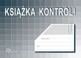 Druk offsetowy Michalczyk i Prokop Książka kontroli A5 16k. (P-10u)