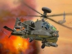 Model do sklejania Revell AH-64 Apache - amerykański śmigłowiec szturmowy (04046)