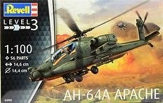 Model do sklejania Revell AH-64 Apache - amerykański śmigłowiec szturmowy (04985)