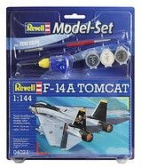 Model do sklejania Revell Grumman F-14 Tomcat - amerykański myśliwiec naddżwiękowy obrony floty (64021)