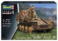 Model do sklejania Revell Sturmpanzer 38(t) Grille Ausf. M - niemieckie działo samobieżne (03315)