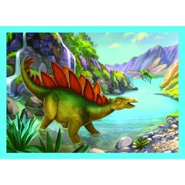 Puzzle Trefl Dinozaury 4w1 4w1 el. (34609)