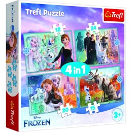 Puzzle Trefl Frozen 2 4w1 el. (34381)