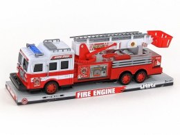 Samochód strażacki auto straż pożarna, napęd na koło zam, światło, dźwięk Adar (506459)