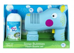 Bańki mydlane Tm Toys Fru Blu Blaster Hippo + Płyn 0,4L (DKF0161)