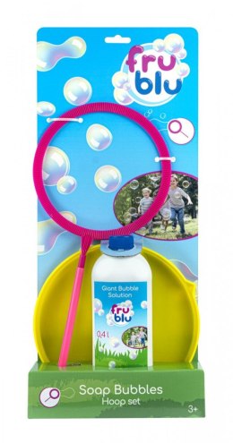 Bańki mydlane Tm Toys Fru Blu zestaw duża bańka + płyn 0,4l (DKF0154)