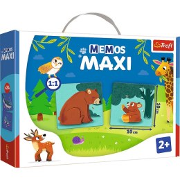 Gra pamięciowa Trefl Memos Maxi Zwierzęta i ich dzieci (02268)