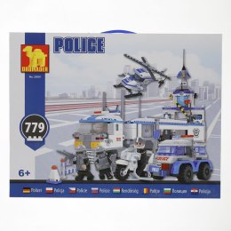 Klocki plastikowe Dromader POLICJA (23001)