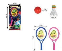 Zestaw do badmintona Ciuciubabka + piłka + lotka (101273)