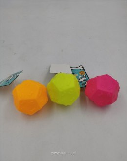 Piłeczka piszczek dla psa mix kolorów neon Bemag (45822)