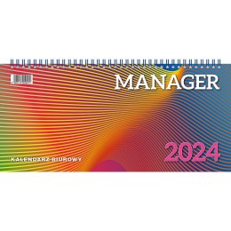 Kalendarz biurkowy Wydawnictwo Telegraph MANAGER biurkowy 320mm x 150mm (H3)