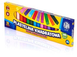 Plastelina Astra 18 kol. kwadratowa mix (83814904)