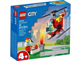 Klocki konstrukcyjne Lego City helikopter strażacki (60318)
