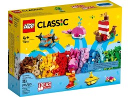 Klocki konstrukcyjne Lego Classic Kreatywna oceaniczna zabawa (11018)