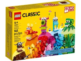 Klocki konstrukcyjne Lego Classic Kreatywne potwory (11017)