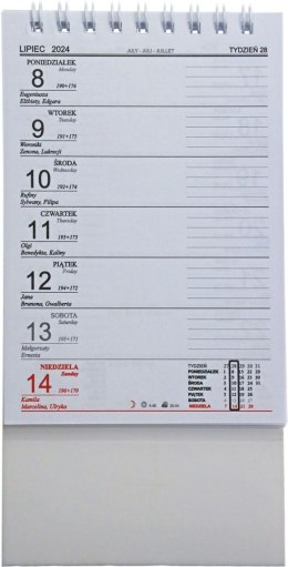 Kalendarz biurkowy Darrieus biurkowe 90mm x 130mm