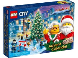 Klocki konstrukcyjne Lego City Kalendarz adwentowy 2023 (60381)