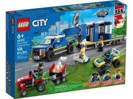 Klocki konstrukcyjne Lego City Mobilne centrum dowodzenia policji (60315)