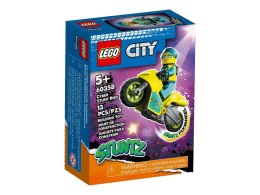 Klocki konstrukcyjne Lego City Cybermotocykl kaskaderski (60358)