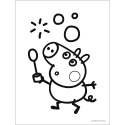 Puzzle Trefl świnka Peppa Baby MAXI 2x10 Pogodny dzień Peppy 20 el. (43001)