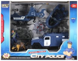 Samochód policyjny zestaw pojazdów Mega Creative (526189)