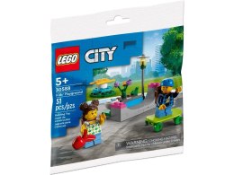 Klocki konstrukcyjne Lego City plac zabaw (30588)