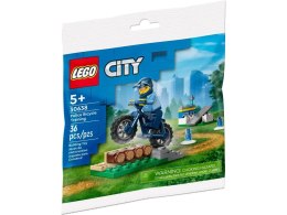 Klocki konstrukcyjne Lego City rower policyjny szkolenie (30638)