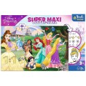 Puzzle Trefl Disney Princess Super maxi Wesołe Księżniczki 24 el. (41008)