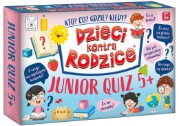 Gra karciana Kangur Dzieci kontra rodzice Junior Quiz
