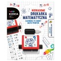 Zestaw pieczątek Kidea Niewiadome DRUKARKA MATEMATYCZNA (NNDMKA)