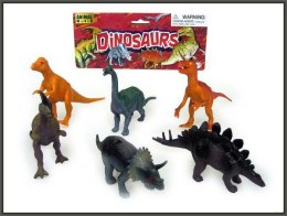 Figurka Hipo Dinozaur 15 cm 6 szt (HSH037)