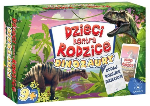 Gra karciana Kangur Dzieci kontra rodzice dinozaury