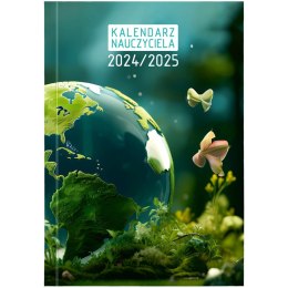 Kalendarz książkowy (terminarz) A5TN060B- Wydawnictwo Wokół Nas 2024/2025 A5 PCV bezbarwny A5 (EKO)