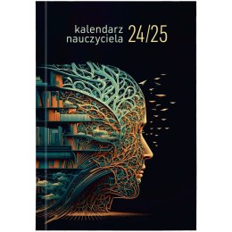 Kalendarz książkowy (terminarz) A5TN078B- Wydawnictwo Wokół Nas 2024/2025 A5 PCV bezbarwny A5 (MODERN)